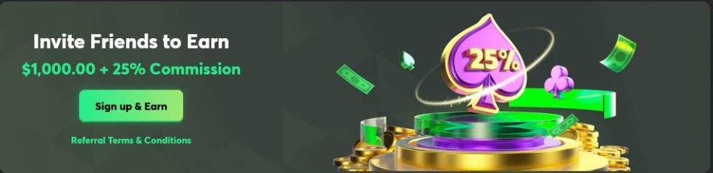 Referral in bc.game casino 