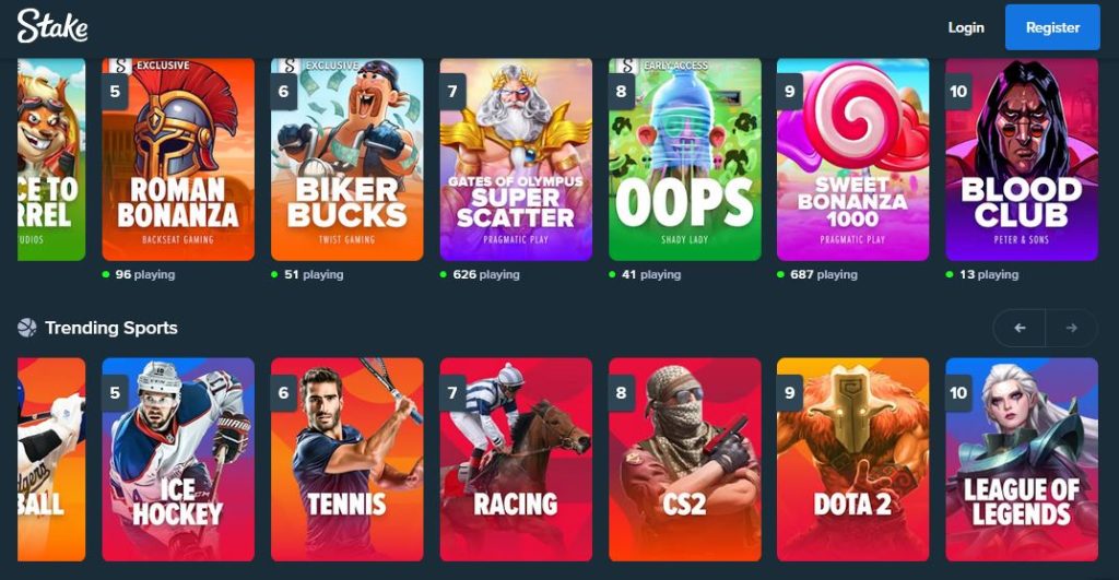 Stake Casino Slots 